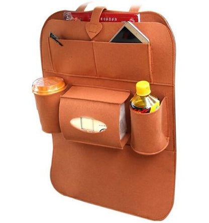 Multi-Purpose Auto Seat Organizer Bag