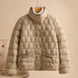 Fashion Simple Thin Lightweight Short Type Down Jacket