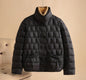 Fashion Simple Thin Lightweight Short Type Down Jacket