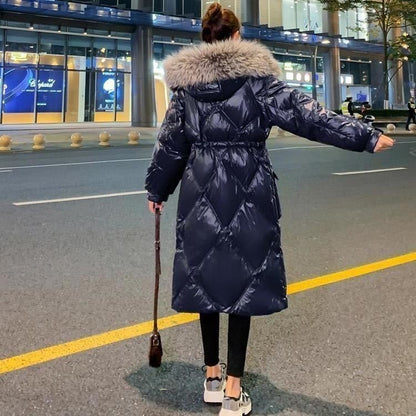 Korean-style Mid-length Cotton-padded Jacket Thickened