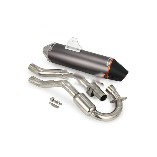 Off-road Motorcycle Modified Parts Exhaust Pipe Whole Exhaust Pipe Tail Section